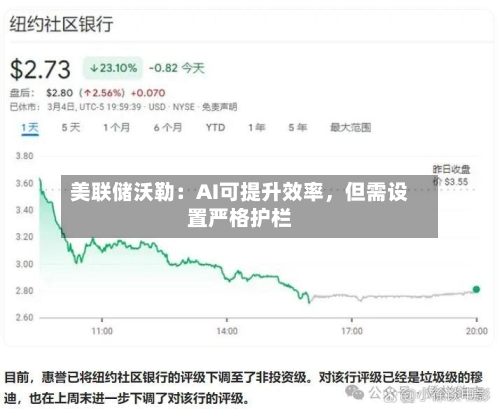 美联储沃勒：AI可提升效率，但需设置严格护栏-第2张图片