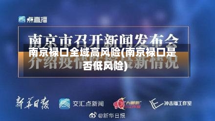 南京禄口全域高风险(南京禄口是否低风险)-第3张图片