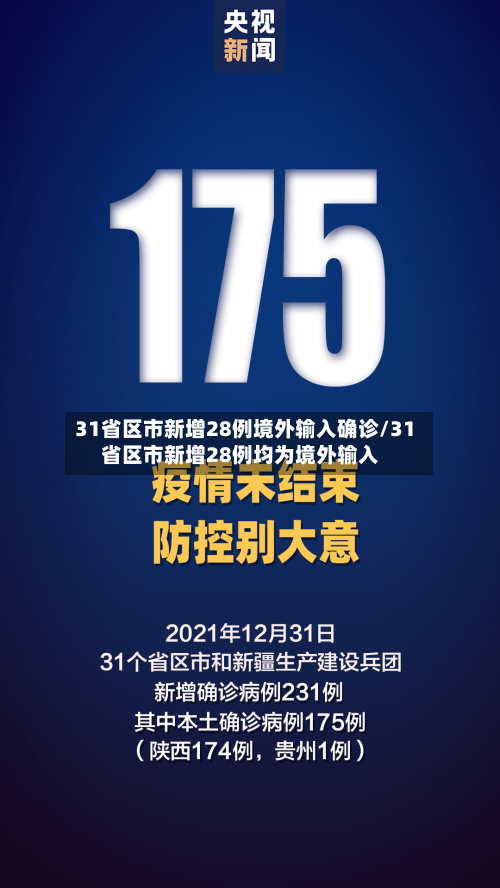 31省区市新增28例境外输入确诊/31省区市新增28例均为境外输入