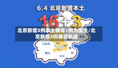 北京新增3例本土确诊1例为医生/北京新增3例确诊轨迹-第2张图片