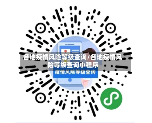 各地疫情风险等级查询/各地疫情风险等级查询小程序