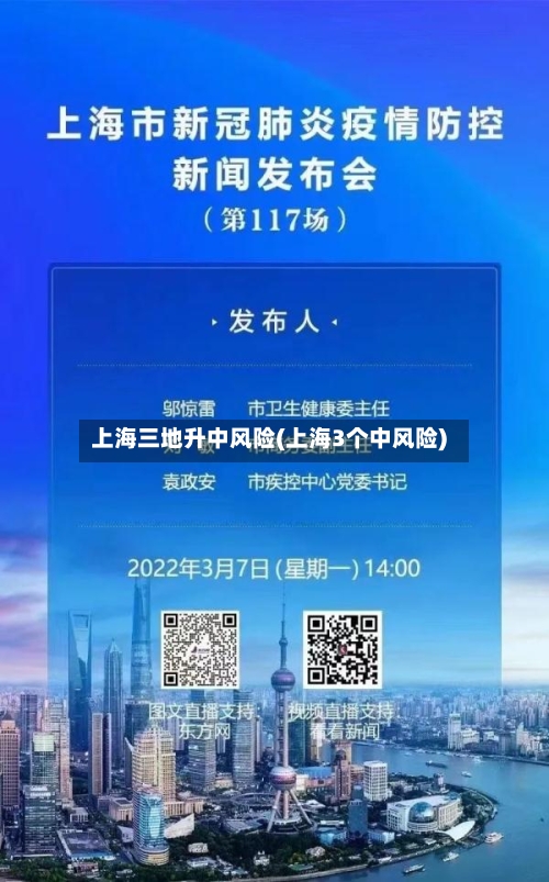 上海三地升中风险(上海3个中风险)