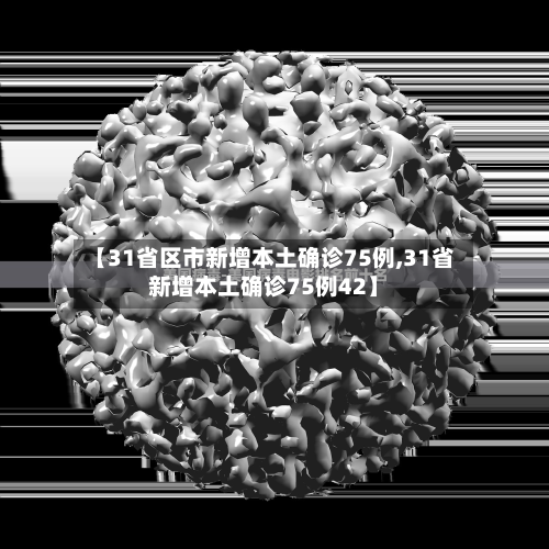 【31省区市新增本土确诊75例,31省新增本土确诊75例42】